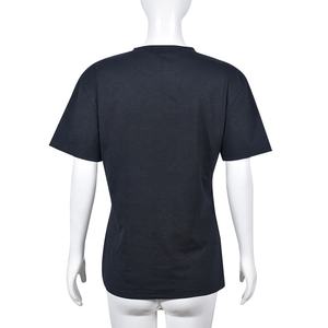 Pas cher personnalisé été coupe ample t-shirt en gros femmes tenues porter blanc à manches courtes t-shirts pour les femmes Vintage décontracté hauts à la mode - Product Image 3