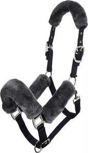 Cabestros de equitación rojos nuevos del mejor fabricante de 6mm de espesor con cuero ajustable de alta densidad y brida de nailon - Product Image 2