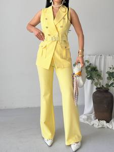Robes d'été longues en laine/nylon à motifs floraux vintage, fabriquées sur mesure, écologiques, forte demande, vente en gros, vêtements pour femmes - Product Image 4