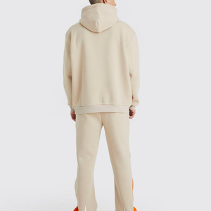 ธรรมดาพิมพ์พัฟผู้ใหญ่ผ้าฝ้ายผู้ชายกางเกงและHoodiesชุด/ผ้าฝ้าย100%ผู้ชายBreathableสไตล์Tracksuits - Product Image 3