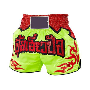 กางเกงขาสั้นมวยไทย MMA แบบออกแบบได้ตามต้องการกางเกงต่อสู้คิกบ็อกซิ่งระบายอากาศได้ดีเอวสูง - Product Image 6