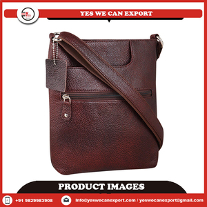 Unisex Vintage Indian Designer Genuine Buffalo <b>Leather</b> <b>Messenger</b> Sling <b>Bag</b> Handmade Bohemian Fashion Thread Eco-Friendly - Product Image 6