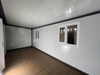 Maison conteneur pliable de haute qualité, très vendue aux États-Unis, 20 pieds, 40 pieds, 2 chambres avec salle de bain, maison conteneur extensible