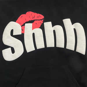 Sudadera con Estampado Puff, Felpa Gruesa, Cálida para Invierno, Algodón, Talla Grande, Unisex, Estilo Informal, Duradera, de Calidad, Moderna y Urbana - Product Image 3