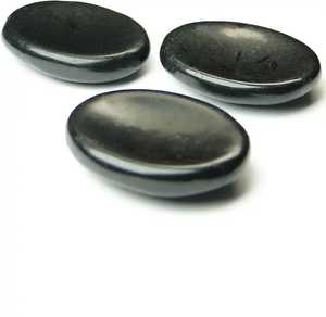 <b>Top</b> Selling Natural Mahogany Obsidian Thumb Worry Stone Polished <b>Crystal</b> Healing Gemstone For Meditation Wholesale Worry Stones - Product Image 3