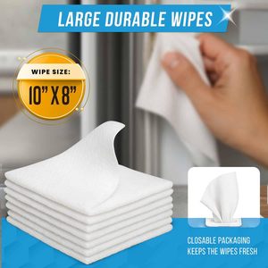 ACTIVE Home Appliance <b>Surface</b> <b>Cleaner</b> Wipes 24 Large Heavy Duty Cleaning Wipes for Kitchen & Laundry Appliances - Product Image 6