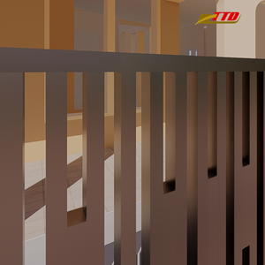 Clôture en fer forgé pour l'extérieur du jardin et de la maison fabriquée au Vietnam en utilisant 100% d'ingrédients du Vietnam par un fournisseur de confiance - Product Image 4