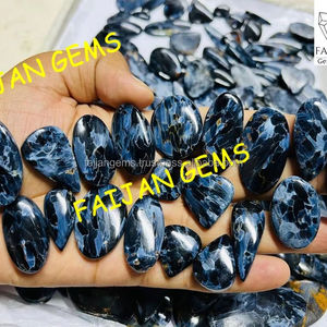 Pierre précieuse en vrac polie à la main de jaspe de Pietersite de feu naturel de haute qualité pour la fabrication de bijoux en gros - Product Image 2