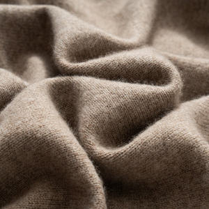 Pull en cachemire pour homme, manches longues, col rond, tricot rayé, décontracté, tricot uni, chaud, tendance, personnalisable à l'avant - Product Image 2