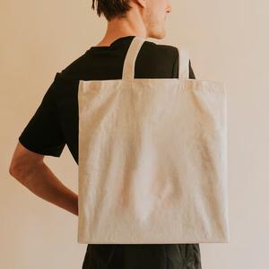 Customisable Embroidered Canvas <b>Tote</b> <b>Bags</b> for Women Summer Autumn Winter Collection-<b>Recycled</b> Cotton Zipper Closure Open Zippered - Product Image 6