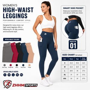 Leggings de Yoga de Cintura Alta para Mujer, Sin Costuras, Transpirables, de Secado Rápido, Compresivos, con Bolsillo, para Gimnasio y Running - Product Image 3