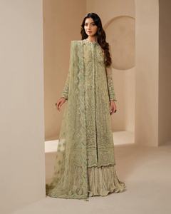 Vestido paquistaní nuevo de WS INTERNATIONAL hermoso 1056 hecho de viscosa no muy vendido - Product Image 2