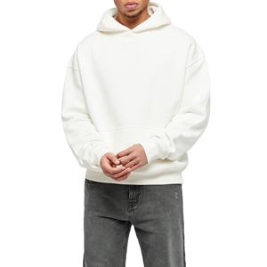 Sweat à capuche personnalisé de haute qualité, double couche, épaules tombantes, lourd, surdimensionné, en molleton de coton, personnalisé - Product Image 5