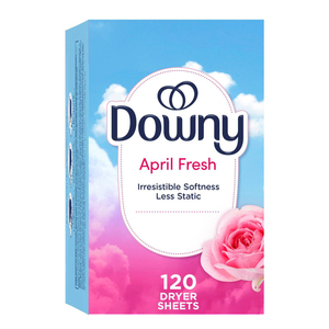 Suavizante de ropa de tela Downy, removedor estático, hojas para secadora, April Fresh 105 Ct - Product Image 1
