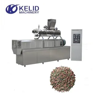 Fully Automatic Fish Feed Pellet Machine Floating Fish Feed Extruded Equipment