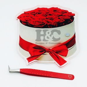 Azulejo de pestañas de alta clasificación, diseño de pastel, azulejo de pestañas acrílico, azulejo de pestañas sostenible, mejores ofertas, logotipo, placa de pestañas acrílicas, imán de visón - Product Image 3