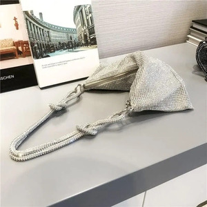 Sac à main hobo en cristal scintillant pour femmes pour les soirées - Couleurs assorties - Product Image 2