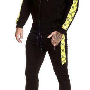 Ensemble de survêtement tendance 2025, prix de gros, fabriqué dans les meilleurs matériaux, coupe ajustée, nouveau design, survêtement pour homme sur mesure - Product Image 2