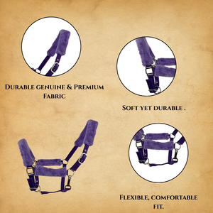 Cabestro para Caballo de Forro Polar Suave Ecuestre con Nailon PP |   Cabestro para Caballo Duradero y Cómodo |   Fabricante de Primera Calidad en India - Product Image 4