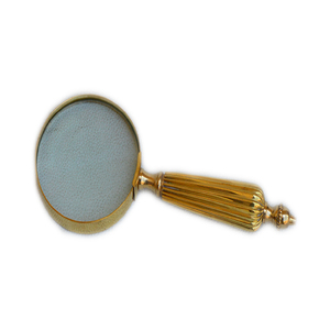Lente de aumento de cristal con logotipo personalizado, gafas de aumento con mango de metal para decoración del hogar, lectura de libros para el último diseño - Product Image 4