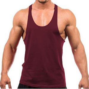 Haut fabricant sportif Muscle Fit 100% coton respirant séchage rapide durable bas prix hommes débardeur à vendre adulte - Product Image 3