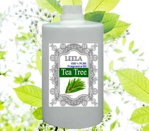 Huile parfumée synthétique LEELA ORGANIC HERBAL TEA TREE, parfum et fragrance d'arbre à thé du Maharashtra, pour usage polyvalent - Product Image 4