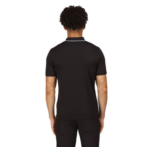 เสื้อยืดโปโลทรงสลิมฟิตสำหรับผู้ชายเสื้อโปโลผ้าฝ้ายแบบปรับแต่งได้สำหรับฤดูร้อน2024 OEM - Product Image 2