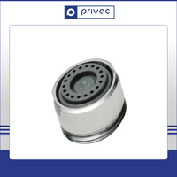 Aérateurs de Robinet Industriels en Laiton de Haute Qualité Résistants à la Corrosion Privac Brassworks PBL-FV001 Finition Chromée Économiseur d'Eau PVC