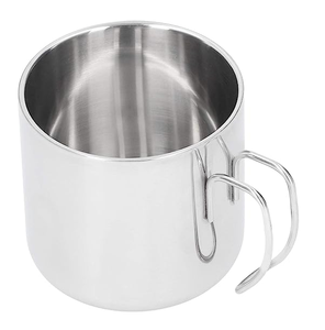 Tasses de mule de Moscou d'acier inoxydable tasse plaquée par marteau pour l'usage fait main brillant poli avec la vente - Product Image 5