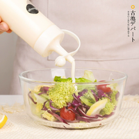 Bouteille Distributrice de Sauce en Plastique de Qualité Alimentaire Fournie Directement par le Fabricant – Pot à Sauce Tomate Salade 360ml