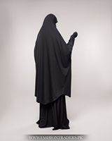 Ensemble Modeste 2 Pièces Longueur Ras du Sol pour Adultes Musulmans, Grande Taille, OEM Personnalisé, Vente en Gros, Qualité Supérieure, Respirant, Séchage Rapide