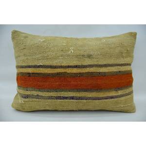 Multicolor Wool Kilim Rug 16x24 Inch Rustic Vintage Patterned Woven Rug - Product Image 1