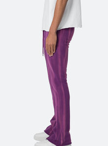 กางเกงวอร์มผ้าฟลีซโพลีเอสเตอร์/ ผ้าฝ้ายขายาวสำหรับผู้ชายขายาว400แบบปรับแต่งได้ | เย็บปักถักร้อยผ่อนคลาย - Product Image 6