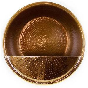 Bol en cuivre ayurvédique fait à la main, bol pour les pieds en cuivre pur, lavabo pour les pieds en cuivre martelé, baignoire pour les pieds en cuivre indien - Product Image 4