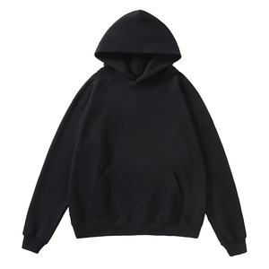 480GSM Peso pesado Unisex Drop Shoulder Blank Diseño personalizado Oversized 100 Cotton White Hoodies - Product Image 3