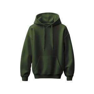 เสื้อฮู้ดดี้ผู้ชายทรงโอเวอร์ไซส์ ผ้าฝ้าย 100% พิมพ์ลายโลโก้แบบนูน ปี 2025 สำหรับฤดูหนาว เนื้อผ้าหนา แห้งเร็ว ระบายอากาศดี มีซิป สีพื้น - Product Image 1