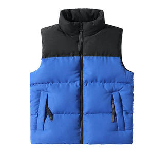 Nouveau Gilet matelassé sans manches à col montant, chaud et épais, avec logo personnalisé pour l'été - Product Image 2