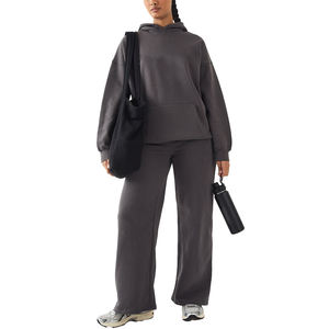 เสื้อฮู้ดสตรีทแวร์สีดำเข้มแบบสวมหัว รับผลิตตามแบบ (OEM) พร้อมปักโลโก้ตามสั่ง - Product Image 3