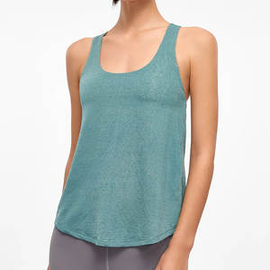 Meilleure vente T-shirt haut court écologique pour femmes sortie d'usine vêtements de fitness bas quantité minimale de commande Service OEM séchage rapide respirant été - Product Image 1