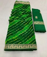 Look le plus magnifique Vhichitra soie lourde broderie travail Saree avec chemisier pièce femmes indiennes portent Sari pas cher prix en gros vêtement