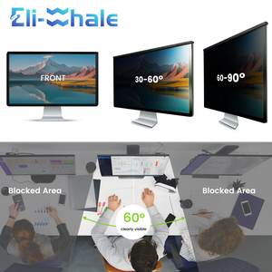 27-Inch PET Material Anti-Spy <strong>Screen</strong> Protector with Detachable Clips Hanging <strong>Privacy</strong> Filter for <strong>Computers</strong> - Product Image 4