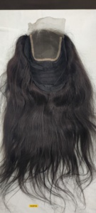 Peluca de pelo Remy con cordones frontales HD, extensión de onda rizada suave para Estilismo de mujer, proveedor indio - Product Image 3