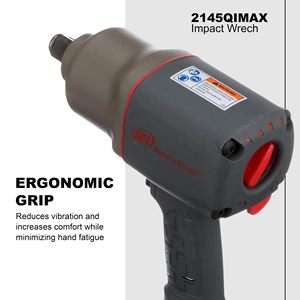 <span class=keywords><strong>Clé</strong></span> à chocs pneumatique OEM puissante à moteur à palettes à couple inversé, boîtier en acier, technologie silencieuse - Product Image 2