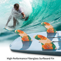 Ailerons de surf OEM Future pour Quad Surf Fins, design personnalisé, en fibre de carbone, bambou, bois, pour planches de surf longboard, shortboard, utilisation en mer