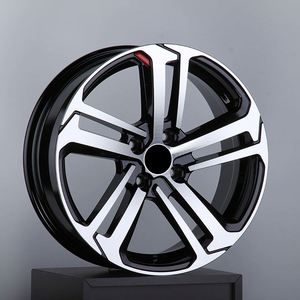 Prêt à expédier 16 <span class=keywords><strong>17</strong></span> <span class=keywords><strong>pouces</strong></span> noir Machine Face PCD 4X108 avec 65.1 roues en alliage à rayons tournants pour <span class=keywords><strong>Peugeot</strong></span> - Product Image 2