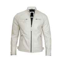 Veste en cuir de haute qualité sur mesure, nouveau design, qualité supérieure, veste en cuir ajustée pour homme, unisexe