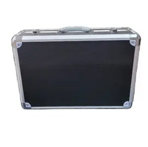 Custom Tool Box for carrying tool set portable Aluminum Brief Case Black color and black foam insert