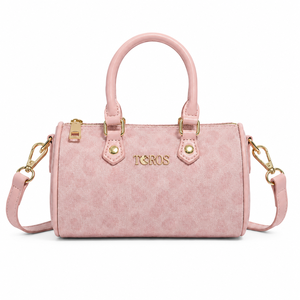 Sac <span class=keywords><strong>Boston</strong></span> vintage imprimé en PU pour femme, sac à bandoulière, logo personnalisé, OEM ODM, vente en gros, fournisseur de sacs à main pour femmes - Product Image 1