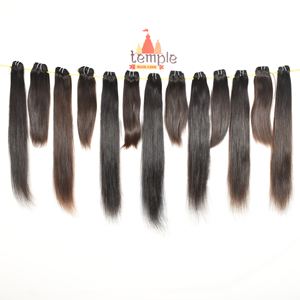 Máquina de paquete de templo indio natural crudo 100%, procesamiento de ondas profundas de doble trama, sin trenzado, extensiones de cabello humano sin procesar - Product Image 3