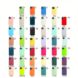 Funda de silicona líquida DAM para iPhone 11 Pro, funda protectora colorida original YT - Product Image 1